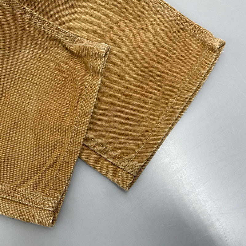 【中古品】【メンズ】 Carhartt カーハート B01BRN 2010年製 メキシコ製 DOUBLE KNEE PAINTER PANTS ダブル ニー ペインター パンツ ボトムス ズボン 157-251002-cs-08-izu サイズ：34×30 カラー：ブラウン 万代Net店
