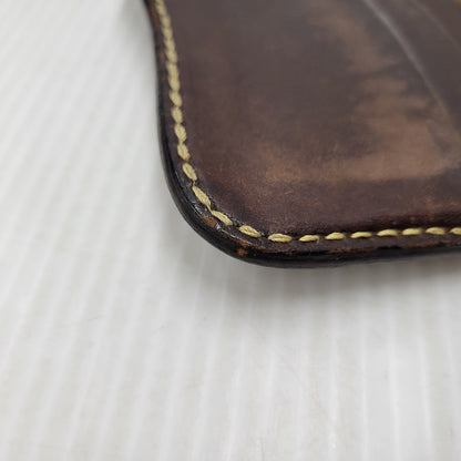 【現状渡し品】【メンズ】 SAAD サード コンチョ付き LEATHER LONG WALLET レザー ロング ウォレット 財布 200-260102-cs-13-izu カラー：ブラウン系 万代Net店