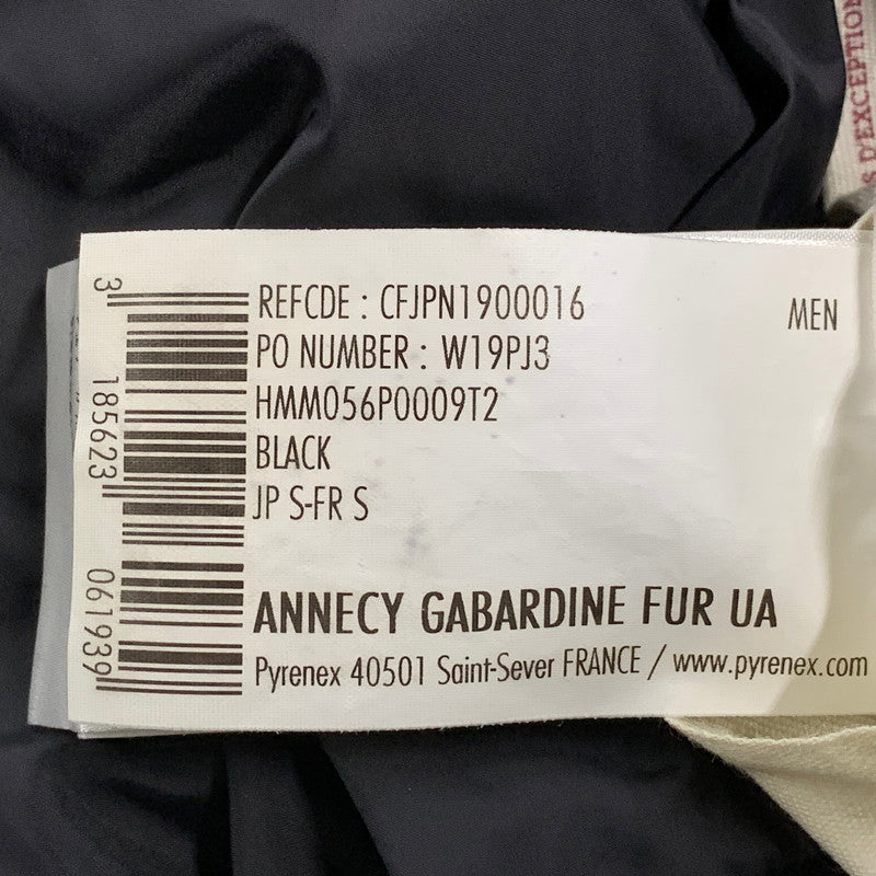 【中古品】【メンズ】 ANNECY HOODED FUR DOWN JACKET HMM056 アヌシー フーデッド ファー ダウンジャケット アウター 141-251002-as-01-izu サイズ：S カラー：ブラック 万代Net店