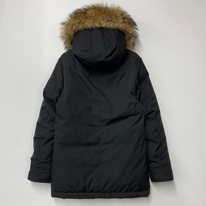 【中古品】【メンズ】 ANNECY HOODED FUR DOWN JACKET HMM056 アヌシー フーデッド ファー ダウンジャケット アウター 141-251002-as-01-izu サイズ：S カラー：ブラック 万代Net店