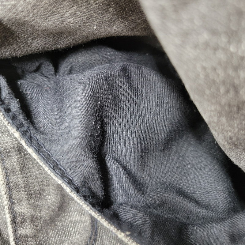 【現状渡し品】【メンズ】 SEANJOHN ショーンジョン WIDE BLACK DENIM PANTS ワイド ブラック デニムパンツ ジーンズ ボトムス 157-251005-as-06-izu サイズ：42 カラー：ブラック 万代Net店