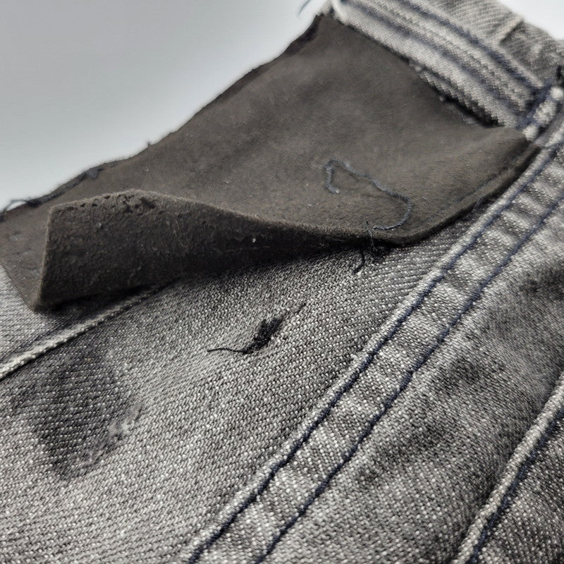 【現状渡し品】【メンズ】 SEANJOHN ショーンジョン WIDE BLACK DENIM PANTS ワイド ブラック デニムパンツ ジーンズ ボトムス 157-251005-as-06-izu サイズ：42 カラー：ブラック 万代Net店