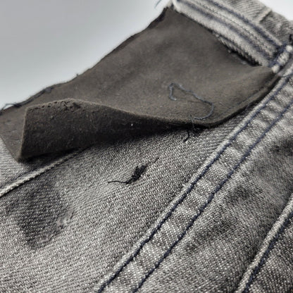 【現状渡し品】【メンズ】 SEANJOHN ショーンジョン WIDE BLACK DENIM PANTS ワイド ブラック デニムパンツ ジーンズ ボトムス 157-251005-as-06-izu サイズ：42 カラー：ブラック 万代Net店