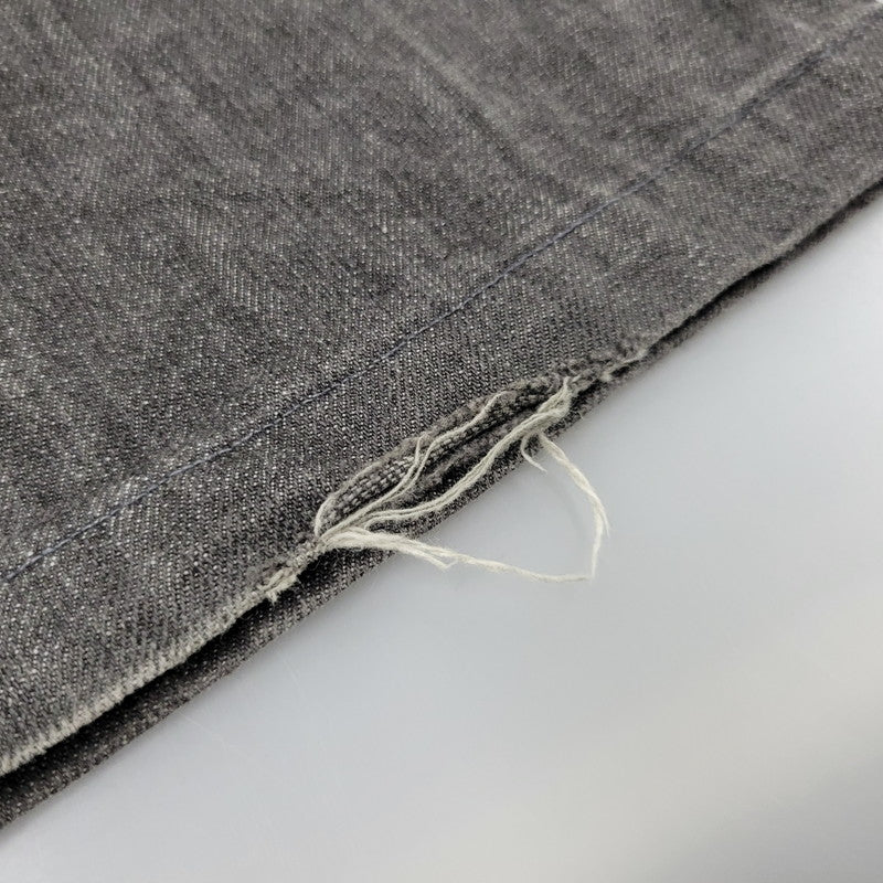 【現状渡し品】【メンズ】 SEANJOHN ショーンジョン WIDE BLACK DENIM PANTS ワイド ブラック デニムパンツ ジーンズ ボトムス 157-251005-as-06-izu サイズ：42 カラー：ブラック 万代Net店