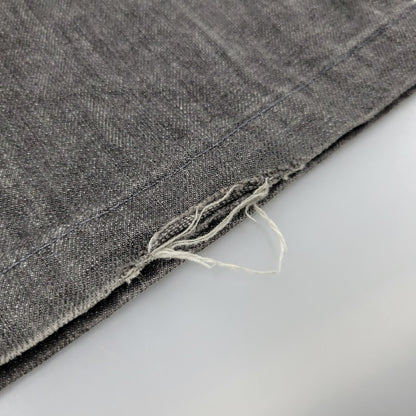 【現状渡し品】【メンズ】 SEANJOHN ショーンジョン WIDE BLACK DENIM PANTS ワイド ブラック デニムパンツ ジーンズ ボトムス 157-251005-as-06-izu サイズ：42 カラー：ブラック 万代Net店
