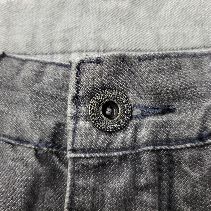 【現状渡し品】【メンズ】 SEANJOHN ショーンジョン WIDE BLACK DENIM PANTS ワイド ブラック デニムパンツ ジーンズ ボトムス 157-251005-as-06-izu サイズ：42 カラー：ブラック 万代Net店