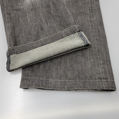 【現状渡し品】【メンズ】 SEANJOHN ショーンジョン WIDE BLACK DENIM PANTS ワイド ブラック デニムパンツ ジーンズ ボトムス 157-251005-as-06-izu サイズ：42 カラー：ブラック 万代Net店