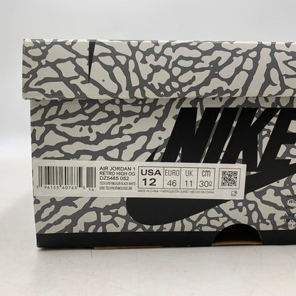 【中古美品】【メンズ】 NIKE ナイキ AIR JORDAN 1 RETRO HIGH OG DZ5485-052 エア ジョーダン 1 レトロ ハイ OG スニーカー シューズ 靴 160-250930-as-09-izu サイズ：30cm カラー：TECH GREY/MUSLIN-BLACK-WHITE 万代Net店