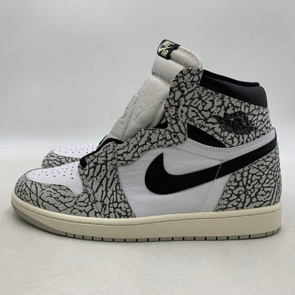 【中古美品】【メンズ】 NIKE ナイキ AIR JORDAN 1 RETRO HIGH OG DZ5485-052 エア ジョーダン 1 レトロ ハイ OG スニーカー シューズ 靴 160-250930-as-09-izu サイズ：30cm カラー：TECH GREY/MUSLIN-BLACK-WHITE 万代Net店