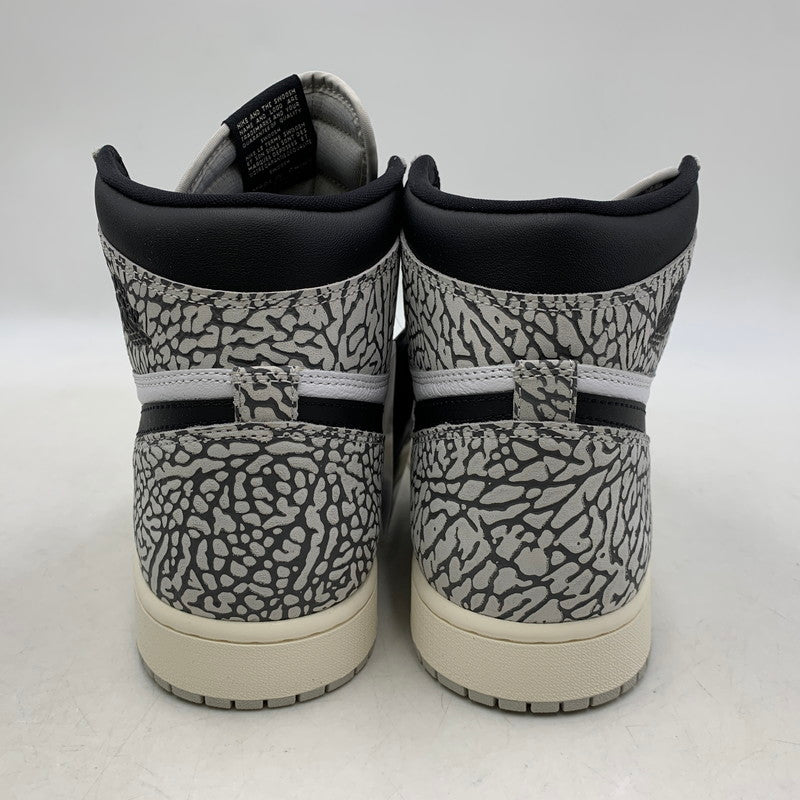 【中古美品】【メンズ】 NIKE ナイキ AIR JORDAN 1 RETRO HIGH OG DZ5485-052 エア ジョーダン 1 レトロ ハイ OG スニーカー シューズ 靴 160-250930-as-09-izu サイズ：30cm カラー：TECH GREY/MUSLIN-BLACK-WHITE 万代Net店