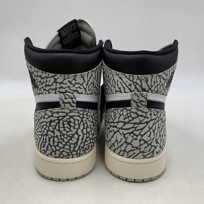 【中古美品】【メンズ】 NIKE ナイキ AIR JORDAN 1 RETRO HIGH OG DZ5485-052 エア ジョーダン 1 レトロ ハイ OG スニーカー シューズ 靴 160-250930-as-09-izu サイズ：30cm カラー：TECH GREY/MUSLIN-BLACK-WHITE 万代Net店