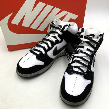 【中古美品】【メンズ】 NIKE ナイキ × SLAM JAM スラムジャム DUNK HI SP/SJ DA1639-101 ダンク ハイ SP/SJ スニーカー シューズ 靴 160-250930-as-11-izu サイズ：28cm カラー：WHITE/CLEAR-BLACK 万代Net店