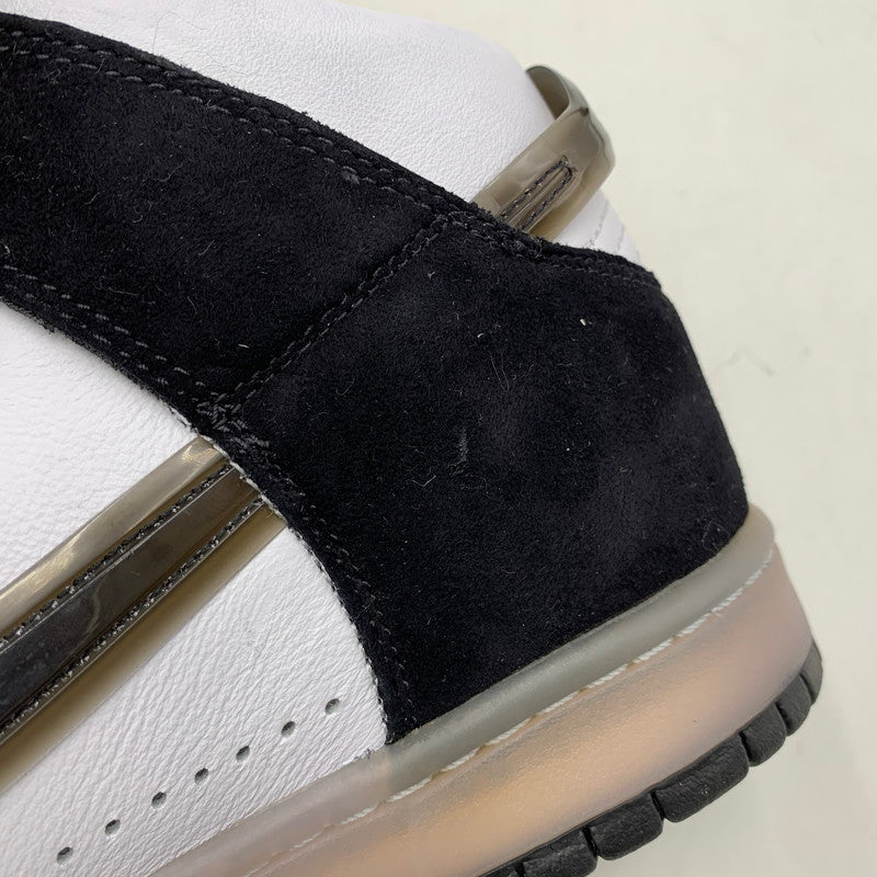 【中古美品】【メンズ】 NIKE ナイキ × SLAM JAM スラムジャム DUNK HI SP/SJ DA1639-101 ダンク ハイ SP/SJ スニーカー シューズ 靴 160-250930-as-11-izu サイズ：28cm カラー：WHITE/CLEAR-BLACK 万代Net店