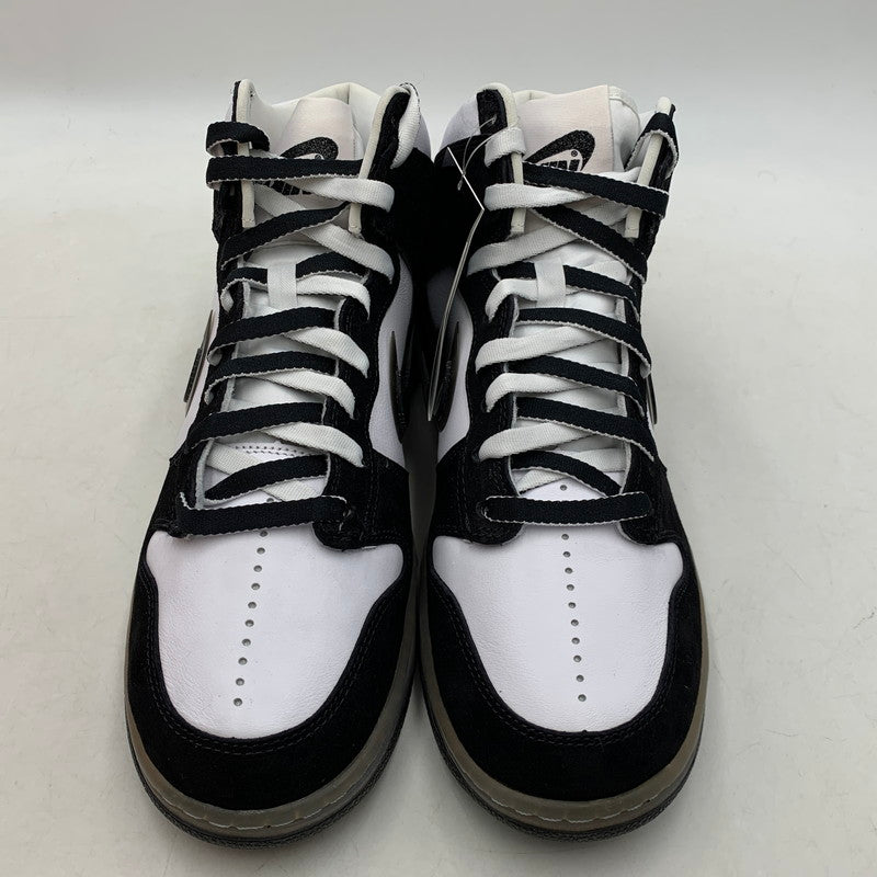 【中古美品】【メンズ】 NIKE ナイキ × SLAM JAM スラムジャム DUNK HI SP/SJ DA1639-101 ダンク ハイ SP/SJ スニーカー シューズ 靴 160-250930-as-11-izu サイズ：28cm カラー：WHITE/CLEAR-BLACK 万代Net店