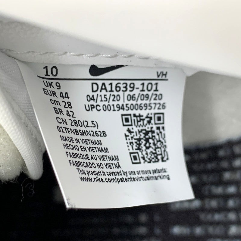 【中古美品】【メンズ】 NIKE ナイキ × SLAM JAM スラムジャム DUNK HI SP/SJ DA1639-101 ダンク ハイ SP/SJ スニーカー シューズ 靴 160-250930-as-11-izu サイズ：28cm カラー：WHITE/CLEAR-BLACK 万代Net店