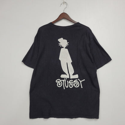 【中古品】【メンズ】 SHADOW MAN SS TEE シャドーマン ショートスリーブ Tシャツ 半袖 トップス 142-251007-as-01-izu サイズ：L カラー：ブラック 万代Net店