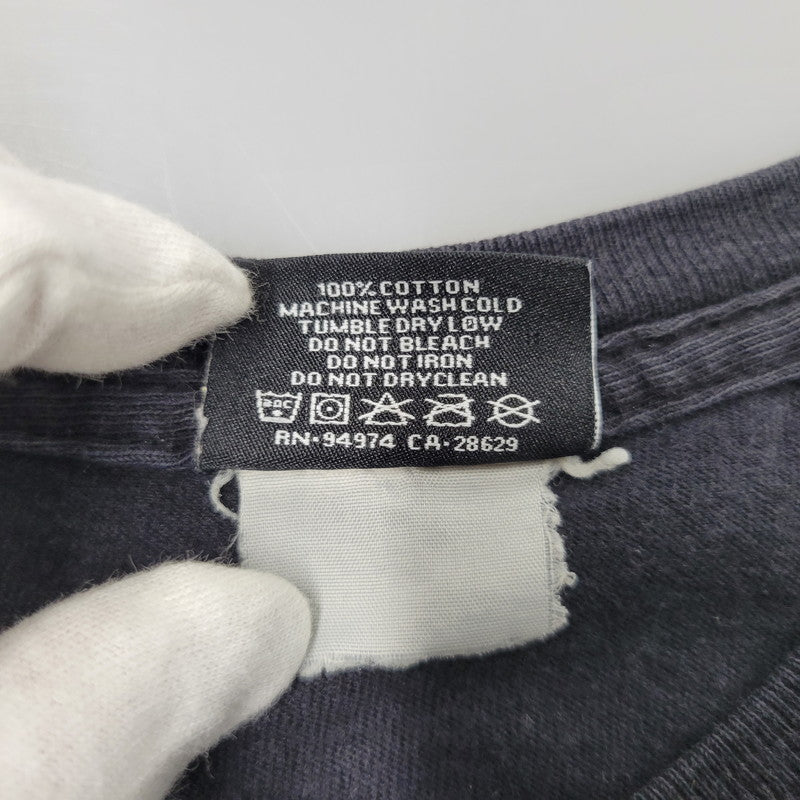 【中古品】【メンズ】 SHADOW MAN SS TEE シャドーマン ショートスリーブ Tシャツ 半袖 トップス 142-251007-as-01-izu サイズ：L カラー：ブラック 万代Net店