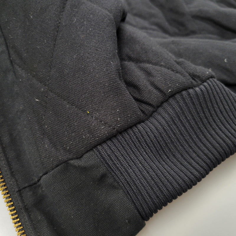 【中古品】【メンズ】 Carhartt カーハート FIRM DUCK ACTIVE QUILTED JACKET 103940-BLK ダック アクティブ キルテッド ジャケット アウター 147-251004-as-10-izu サイズ：M カラー：ブラック 万代Net店