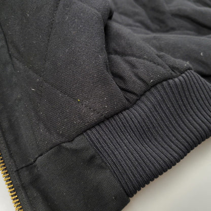 【中古品】【メンズ】 Carhartt カーハート FIRM DUCK ACTIVE QUILTED JACKET 103940-BLK ダック アクティブ キルテッド ジャケット アウター 147-251004-as-10-izu サイズ：M カラー：ブラック 万代Net店