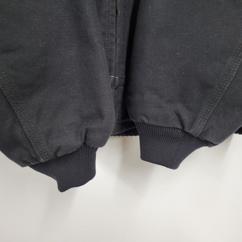 【中古品】【メンズ】 Carhartt カーハート FIRM DUCK ACTIVE QUILTED JACKET 103940-BLK ダック アクティブ キルテッド ジャケット アウター 147-251004-as-10-izu サイズ：M カラー：ブラック 万代Net店