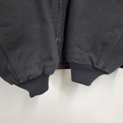 【中古品】【メンズ】 Carhartt カーハート FIRM DUCK ACTIVE QUILTED JACKET 103940-BLK ダック アクティブ キルテッド ジャケット アウター 147-251004-as-10-izu サイズ：M カラー：ブラック 万代Net店