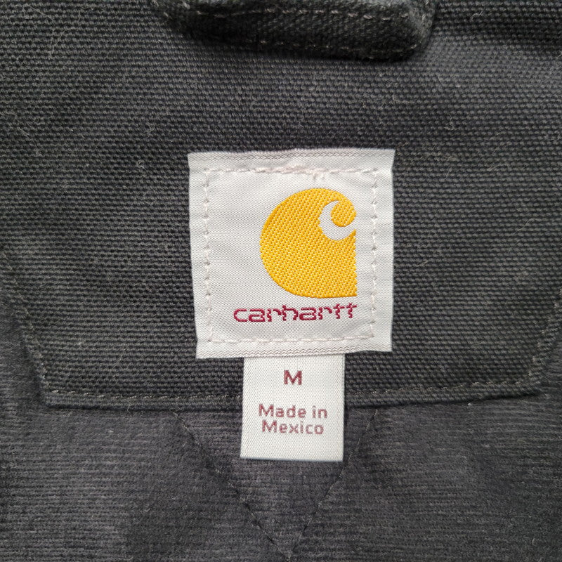 【中古品】【メンズ】 Carhartt カーハート FIRM DUCK ACTIVE QUILTED JACKET 103940-BLK ダック アクティブ キルテッド ジャケット アウター 147-251004-as-10-izu サイズ：M カラー：ブラック 万代Net店