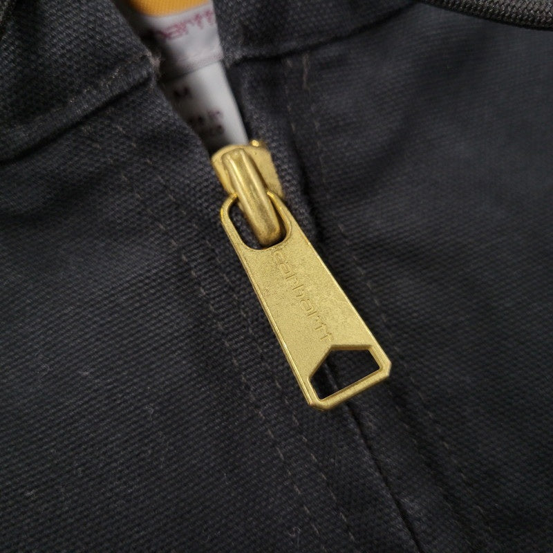 【中古品】【メンズ】 Carhartt カーハート FIRM DUCK ACTIVE QUILTED JACKET 103940-BLK ダック アクティブ キルテッド ジャケット アウター 147-251004-as-10-izu サイズ：M カラー：ブラック 万代Net店