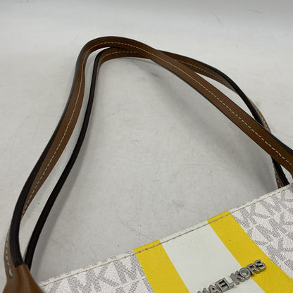 【現状渡し品】【レディース】 SIGNATURE TOTE BAG 35T0STFT6B シグネチャー トート バッグ 鞄 カバン 188-260102-ay-03-izu カラー：ホワイト 万代Net店