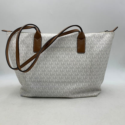 【現状渡し品】【レディース】 SIGNATURE TOTE BAG 35T0STFT6B シグネチャー トート バッグ 鞄 カバン 188-260102-ay-03-izu カラー：ホワイト 万代Net店