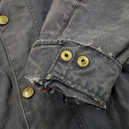 【現状渡し品】【メンズ】 Barbour バーブァー 3ワラント 2000年製 00S INTERNATIONAL SUIT OILED JACKET インターナショナル スーツ オイルド ジャケット アウター 144-251004-ya-16-izu サイズ：下記参照 カラー：ブラウン系 万代Net店