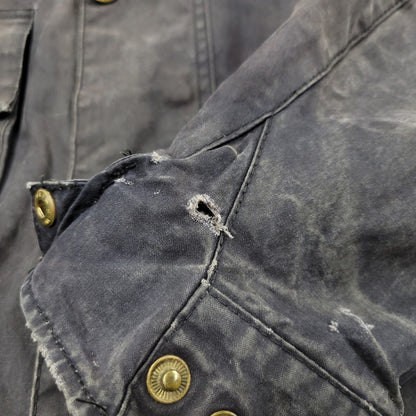 【現状渡し品】【メンズ】 Barbour バーブァー 3ワラント 2000年製 00S INTERNATIONAL SUIT OILED JACKET インターナショナル スーツ オイルド ジャケット アウター 144-251004-ya-16-izu サイズ：下記参照 カラー：ブラウン系 万代Net店