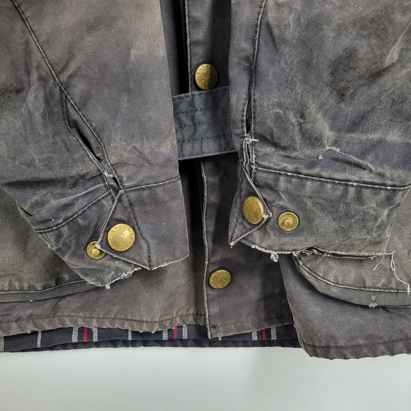 【現状渡し品】【メンズ】 Barbour バーブァー 3ワラント 2000年製 00S INTERNATIONAL SUIT OILED JACKET インターナショナル スーツ オイルド ジャケット アウター 144-251004-ya-16-izu サイズ：下記参照 カラー：ブラウン系 万代Net店