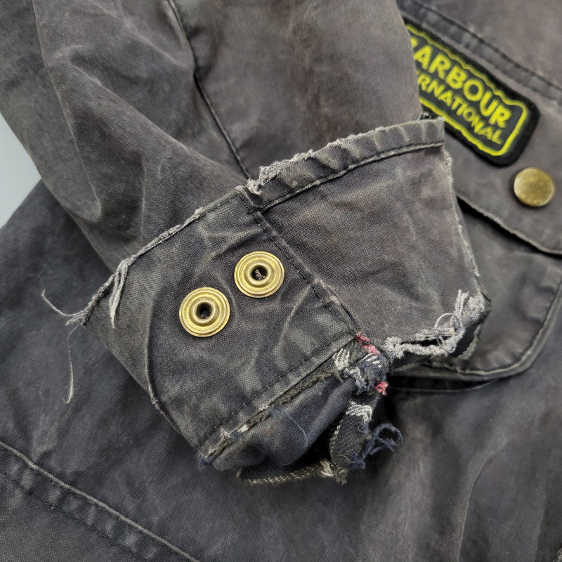 【現状渡し品】【メンズ】 Barbour バーブァー 3ワラント 2000年製 00S INTERNATIONAL SUIT OILED JACKET インターナショナル スーツ オイルド ジャケット アウター 144-251004-ya-16-izu サイズ：下記参照 カラー：ブラウン系 万代Net店