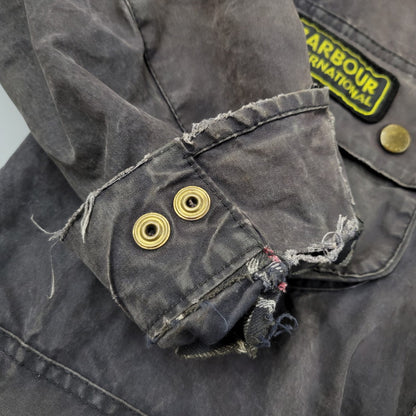 【現状渡し品】【メンズ】 Barbour バーブァー 3ワラント 2000年製 00S INTERNATIONAL SUIT OILED JACKET インターナショナル スーツ オイルド ジャケット アウター 144-251004-ya-16-izu サイズ：下記参照 カラー：ブラウン系 万代Net店