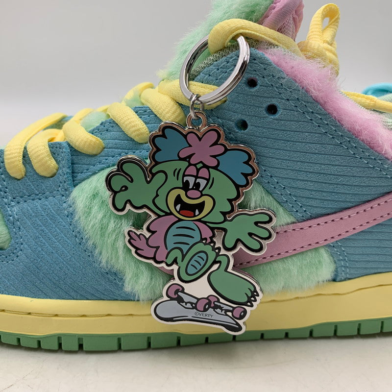 【中古美品】【メンズ】 NIKE SB ナイキエスビー × VERDY ヴェルディ DUNK LOW PRO QS FN6040-400 ダンク ロー プロ QS スニーカー シューズ 靴 160-250930-as-14-izu サイズ：26.5cm カラー：BLUE GAZE/ARCTIC PINK 万代Net店