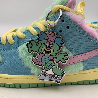 【中古美品】【メンズ】 NIKE SB ナイキエスビー × VERDY ヴェルディ DUNK LOW PRO QS FN6040-400 ダンク ロー プロ QS スニーカー シューズ 靴 160-250930-as-14-izu サイズ：26.5cm カラー：BLUE GAZE/ARCTIC PINK 万代Net店