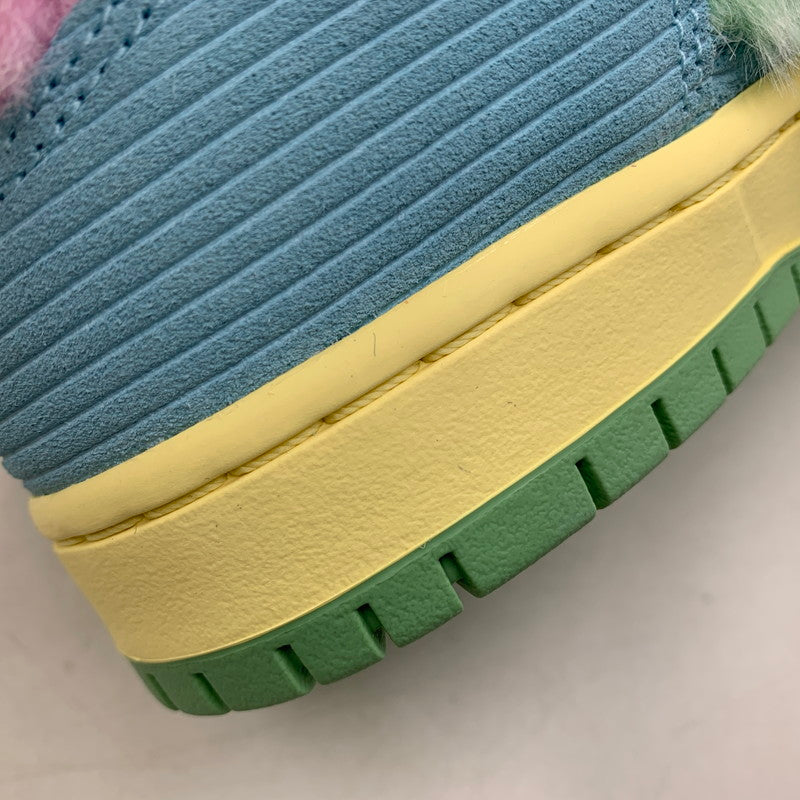 【中古美品】【メンズ】 NIKE SB ナイキエスビー × VERDY ヴェルディ DUNK LOW PRO QS FN6040-400 ダンク ロー プロ QS スニーカー シューズ 靴 160-250930-as-14-izu サイズ：26.5cm カラー：BLUE GAZE/ARCTIC PINK 万代Net店