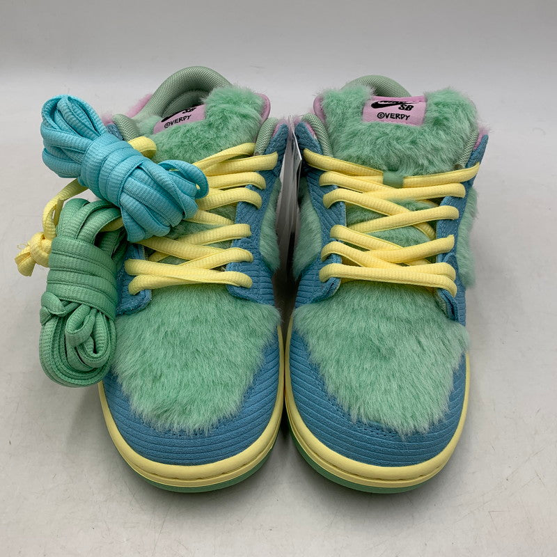【中古美品】【メンズ】 NIKE SB ナイキエスビー × VERDY ヴェルディ DUNK LOW PRO QS FN6040-400 ダンク ロー プロ QS スニーカー シューズ 靴 160-250930-as-14-izu サイズ：26.5cm カラー：BLUE GAZE/ARCTIC PINK 万代Net店