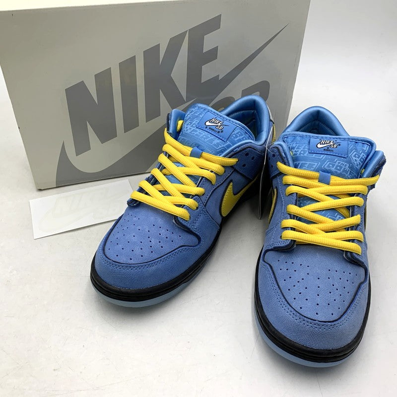 【中古美品】【メンズ】 NIKE SB ナイキエスビー × THE POWERPUFF GIRLS パワーパフガールズ DUNK LOW PRO QS FZ8320-400 ダンク ロー プロ QS スニーカー シューズ 靴 160-250930-as-16-izu サイズ：26.5cm カラー：BLUE CHILL/DEEP ROYAL BLUE 万代Net店