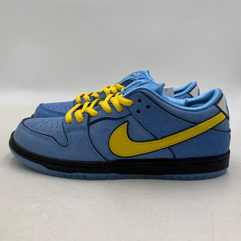 【中古美品】【メンズ】 NIKE SB ナイキエスビー × THE POWERPUFF GIRLS パワーパフガールズ DUNK LOW PRO QS FZ8320-400 ダンク ロー プロ QS スニーカー シューズ 靴 160-250930-as-16-izu サイズ：26.5cm カラー：BLUE CHILL/DEEP ROYAL BLUE 万代Net店