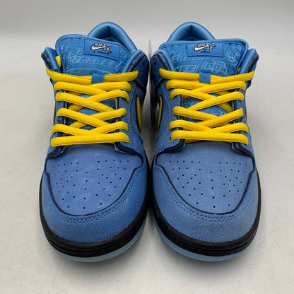【中古美品】【メンズ】 NIKE SB ナイキエスビー × THE POWERPUFF GIRLS パワーパフガールズ DUNK LOW PRO QS FZ8320-400 ダンク ロー プロ QS スニーカー シューズ 靴 160-250930-as-16-izu サイズ：26.5cm カラー：BLUE CHILL/DEEP ROYAL BLUE 万代Net店