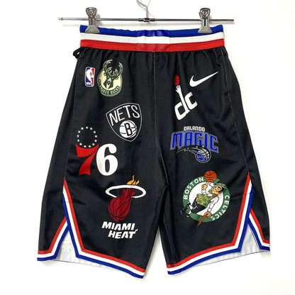 【中古品】【メンズ】 Supreme シュプリーム × NIKE ナイキ NBA TEAMS AUTHENTIC SHORTS AQ4230-010 NBA チームズ オーセンティック ショーツ ショートパンツ ボトムス 149-251001-as-01-izu サイズ：30/S カラー：ブラック 万代Net店
