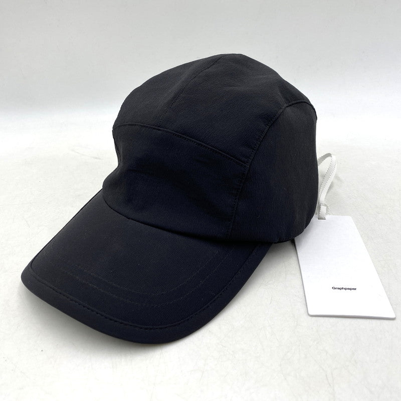【中古品】【メンズ/レディース】 GRAPHPAPER グラフペーパー GU251-90055 PERTEX EQUILIBRIUM JET CAP パーテックス エクリブリウム ジェット キャップ 帽子 185-260429-cs-04-izu サイズ：O/S カラー：ブラック 万代Net店
