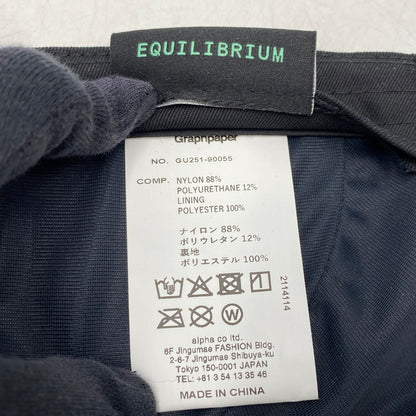 【中古品】【メンズ/レディース】 GRAPHPAPER グラフペーパー GU251-90055 PERTEX EQUILIBRIUM JET CAP パーテックス エクリブリウム ジェット キャップ 帽子 185-260429-cs-04-izu サイズ：O/S カラー：ブラック 万代Net店