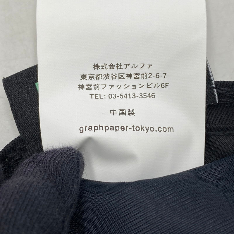 【中古品】【メンズ/レディース】 GRAPHPAPER グラフペーパー GU251-90055 PERTEX EQUILIBRIUM JET CAP パーテックス エクリブリウム ジェット キャップ 帽子 185-260429-cs-04-izu サイズ：O/S カラー：ブラック 万代Net店