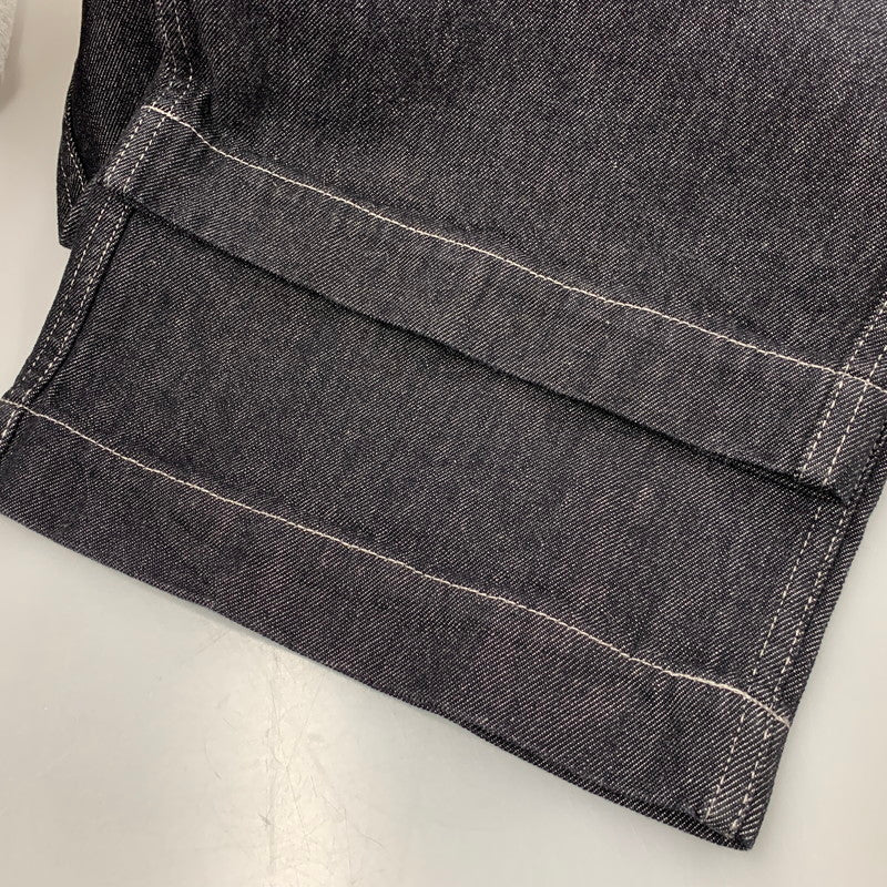 【中古美品】【メンズ】 GRAPHPAPER グラフペーパー GM243-40210B COLORFAST DENIM BELTED PANTS カラーファストデニム ベルテッド パンツ ズボン ボトムス 151-251004-ya-02-izu サイズ：3 カラー：NAVY 万代Net店