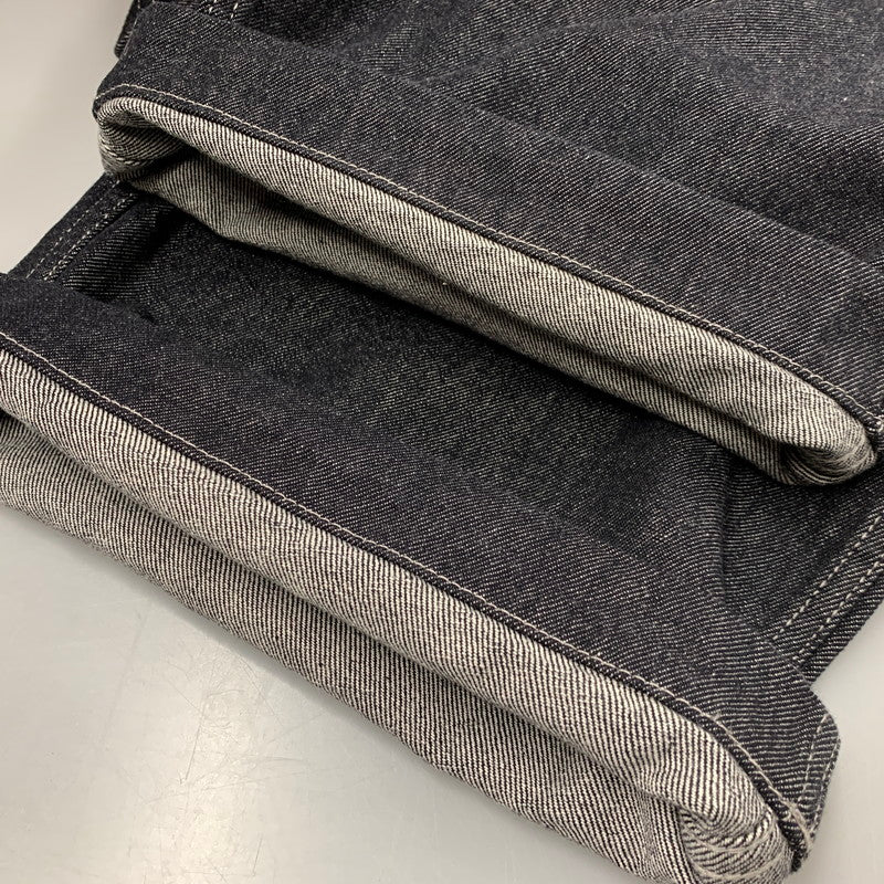 【中古美品】【メンズ】 GRAPHPAPER グラフペーパー GM243-40210B COLORFAST DENIM BELTED PANTS カラーファストデニム ベルテッド パンツ ズボン ボトムス 151-251004-ya-02-izu サイズ：3 カラー：NAVY 万代Net店