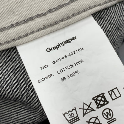 【中古美品】【メンズ】 GRAPHPAPER グラフペーパー GM243-40210B COLORFAST DENIM BELTED PANTS カラーファストデニム ベルテッド パンツ ズボン ボトムス 151-251004-ya-02-izu サイズ：3 カラー：NAVY 万代Net店