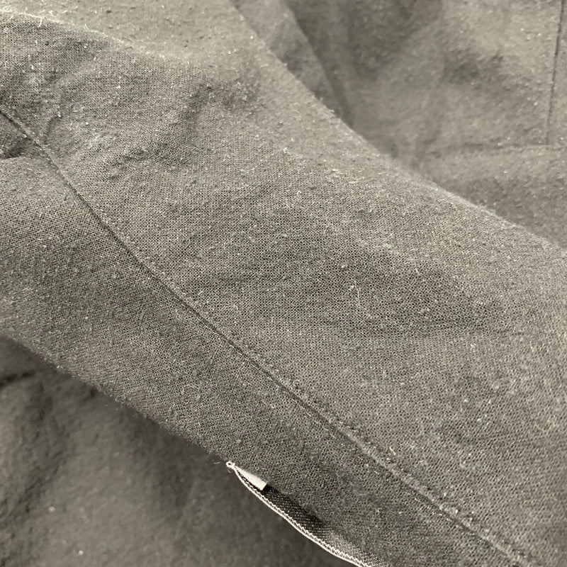 【中古品】 GRAPHPAPER グラフペーパー GM251-50047 25SS SILK NOIL VISCOSE シルク ノイルビスコース SLEEPING SHIRT スリーピング シャツ トップス 長袖 140-251003-ya-07-izu サイズ：2 カラー：BLACK 万代Net店