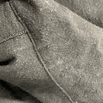 【中古品】 GRAPHPAPER グラフペーパー GM251-50047 25SS SILK NOIL VISCOSE シルク ノイルビスコース SLEEPING SHIRT スリーピング シャツ トップス 長袖 140-251003-ya-07-izu サイズ：2 カラー：BLACK 万代Net店